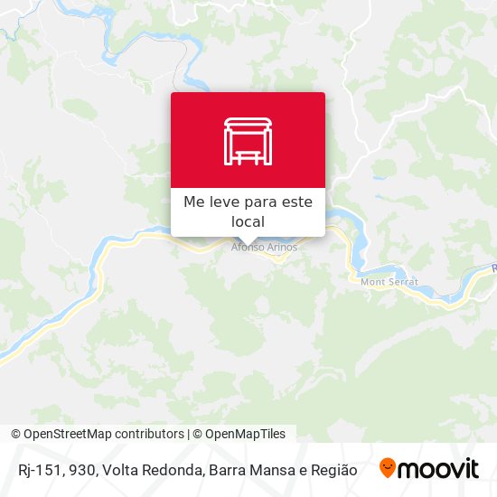 Rj-151, 930 mapa