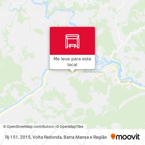 Rj-151, 2015 mapa