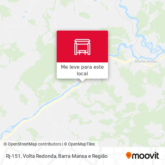 Rj-151 mapa