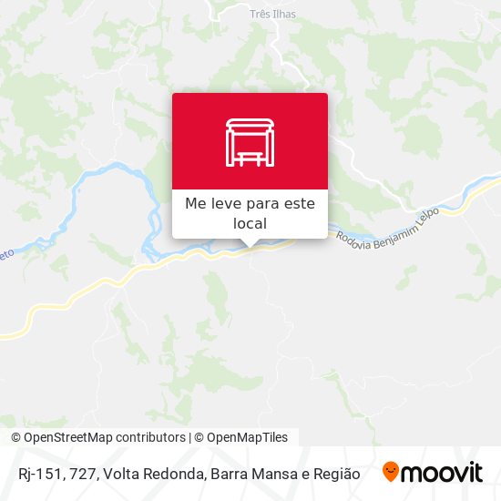 Rj-151, 727 mapa