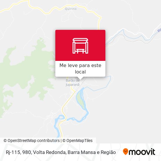 Rj-115, 980 mapa