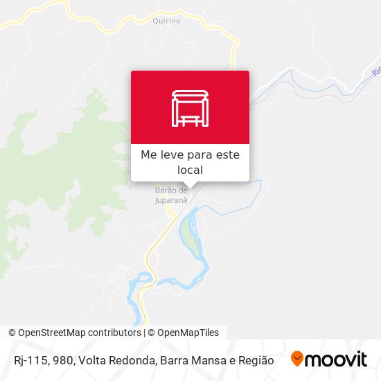 Rj-115, 980 mapa