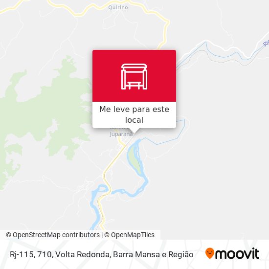 Rj-115, 710 mapa