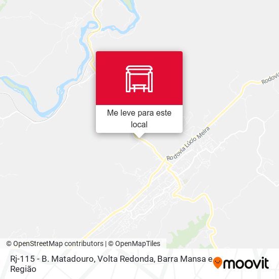 Rj-115 - B. Matadouro mapa
