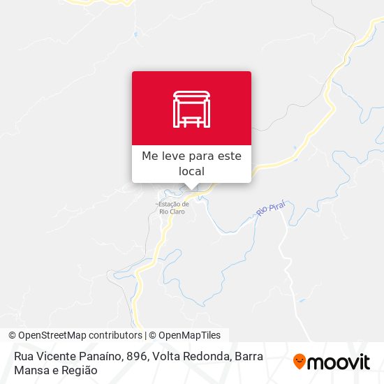 Rua Vicente Panaíno, 896 mapa