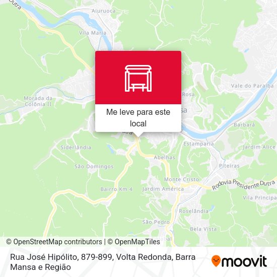 Rua José Hipólito, 879-899 mapa