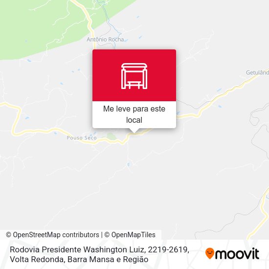Rodovia Presidente Washington Luiz, 2219-2619 mapa