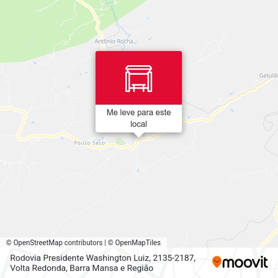 Rodovia Presidente Washington Luiz, 2135-2187 mapa