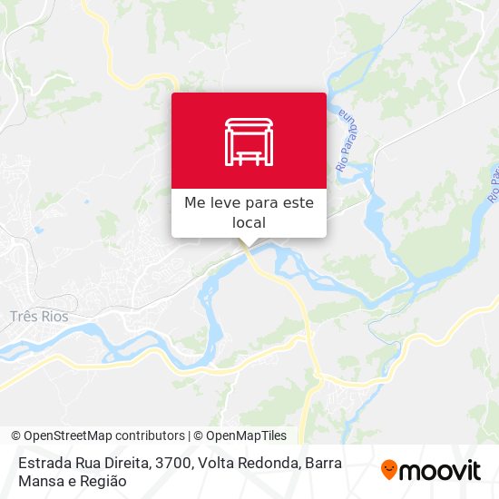 Estrada Rua Direita, 3700 mapa