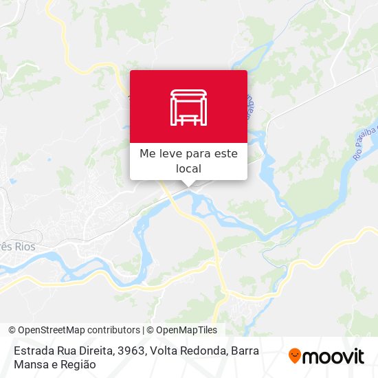 Estrada Rua Direita, 3963 mapa