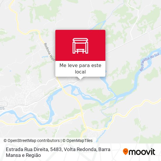 Estrada Rua Direita, 5483 mapa