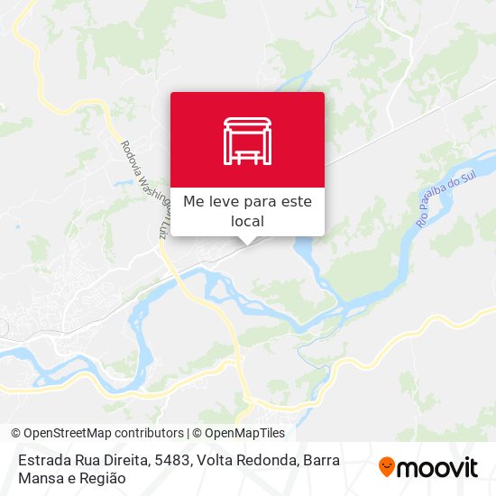 Estrada Rua Direita, 5483 mapa