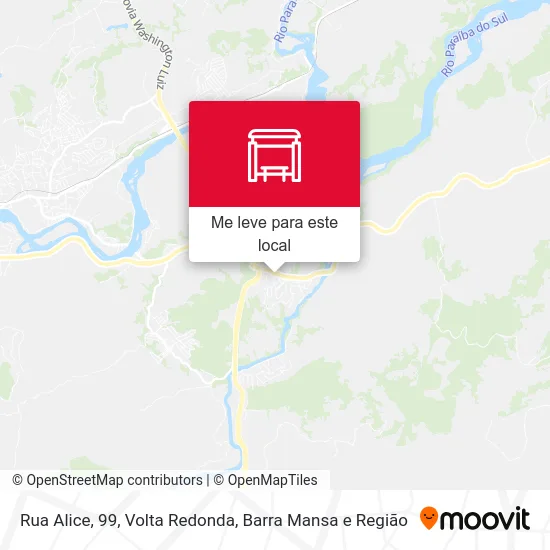 Rua Alice, 99 mapa