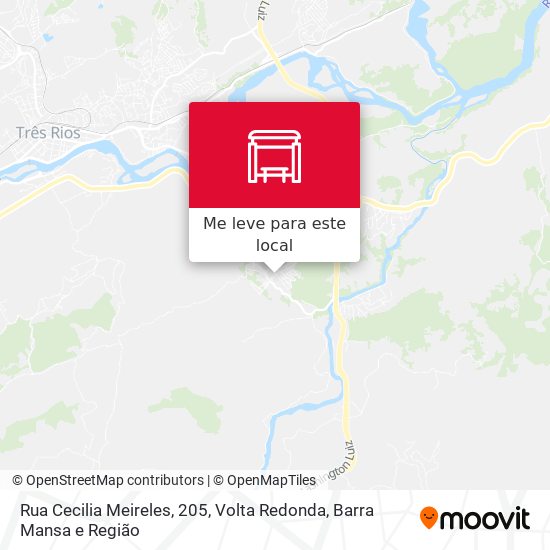 Rua Cecilia Meireles, 205 mapa