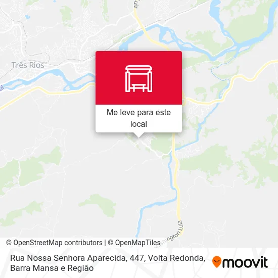 Rua Nossa Senhora Aparecida, 447 mapa