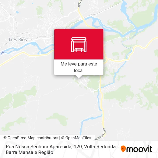 Rua Nossa Senhora Aparecida, 120 mapa