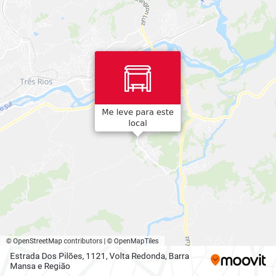 Estrada Dos Pilões, 1121 mapa