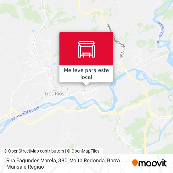Rua Fagundes Varela, 380 mapa