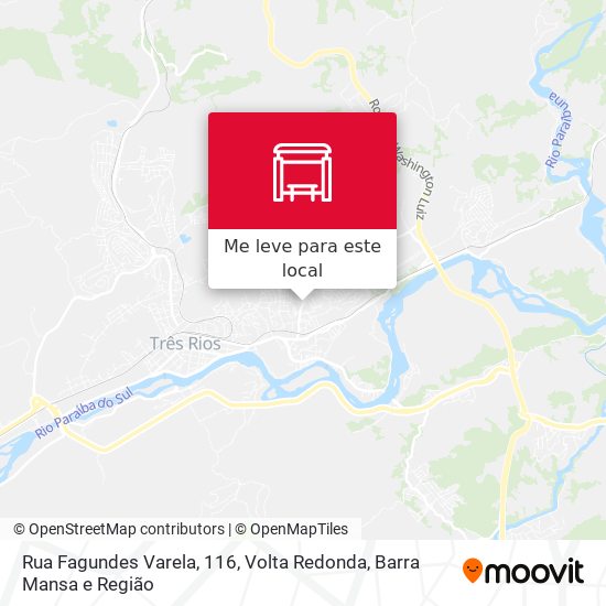 Rua Fagundes Varela, 116 mapa