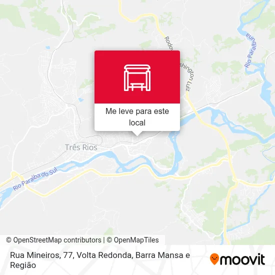 Rua Mineiros, 77 mapa