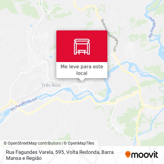 Rua Fagundes Varela, 595 mapa