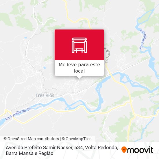 Avenida Prefeito Samir Nasser, 534 mapa