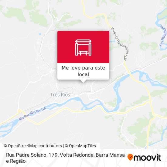 Rua Padre Solano, 179 mapa