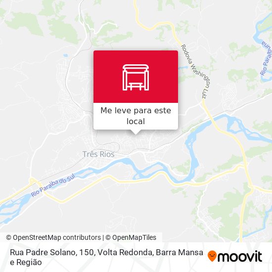 Rua Padre Solano, 150 mapa
