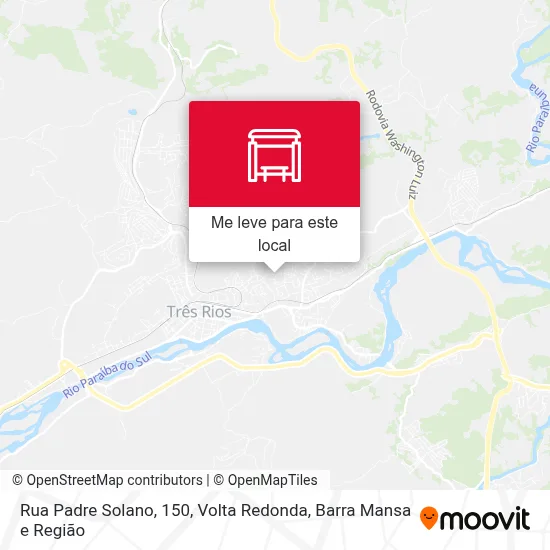 Rua Padre Solano, 150 mapa