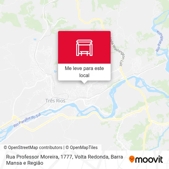 Rua Professor Moreira, 1777 mapa