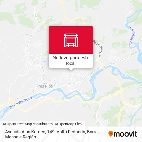Avenida Alan Kardec, 149 mapa