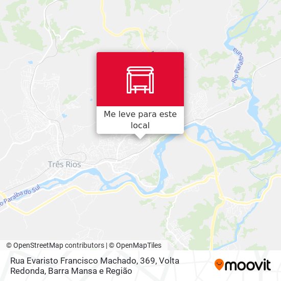 Rua Evaristo Francisco Machado, 369 mapa