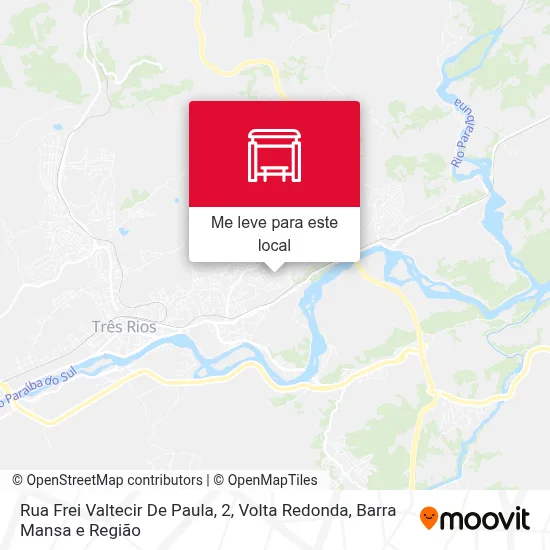 Rua Frei Valtecir De Paula, 2 mapa