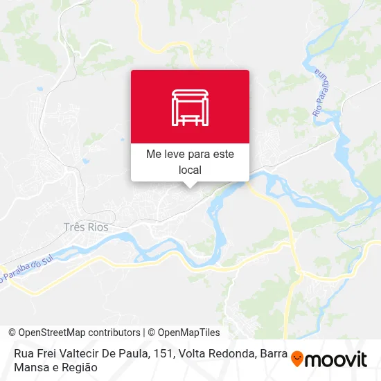 Rua Frei Valtecir De Paula, 151 mapa