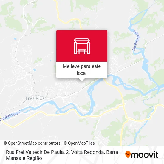 Rua Frei Valtecir De Paula, 2 mapa