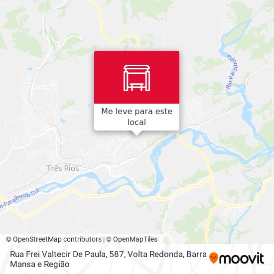 Rua Frei Valtecir De Paula, 587 mapa