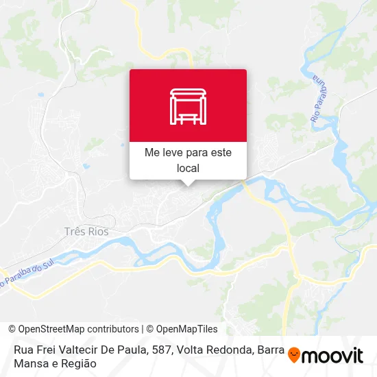 Rua Frei Valtecir De Paula, 587 mapa