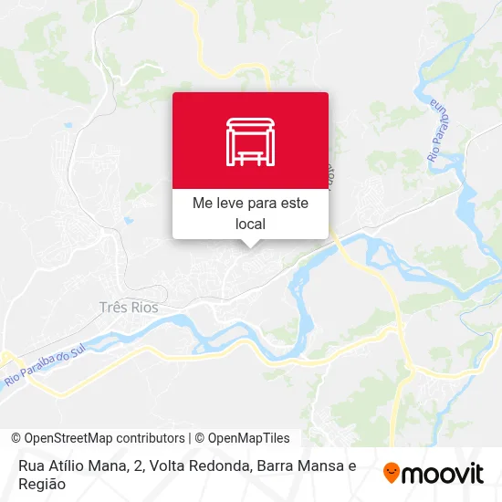 Rua Atílio Mana, 2 mapa