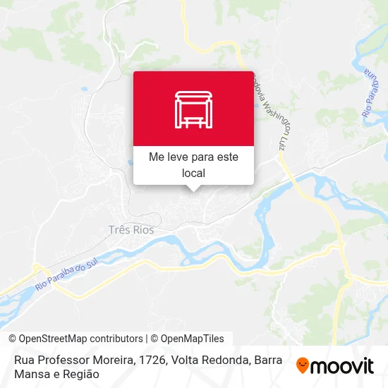 Rua Professor Moreira, 1726 mapa