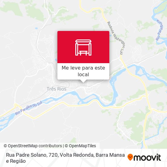 Rua Padre Solano, 720 mapa