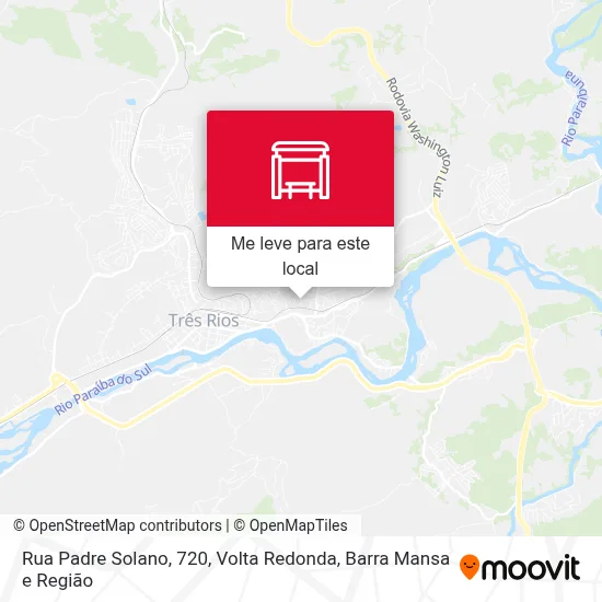 Rua Padre Solano, 720 mapa