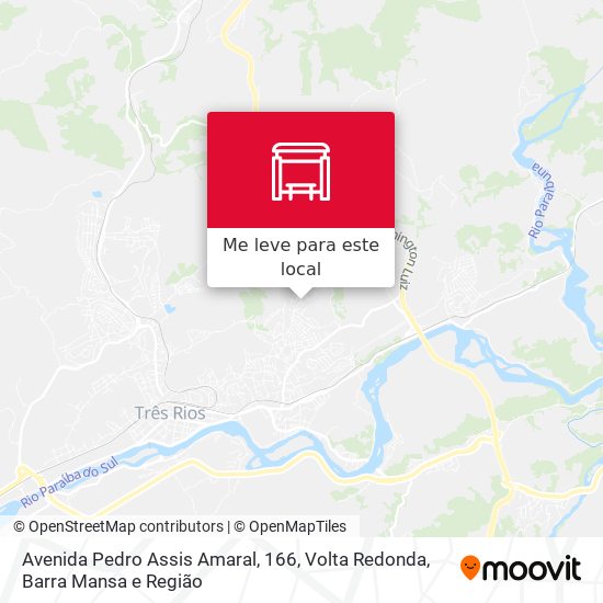 Avenida Pedro Assis Amaral, 166 mapa