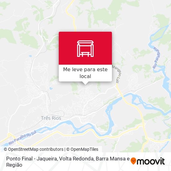 Ponto Final - Jaqueira mapa