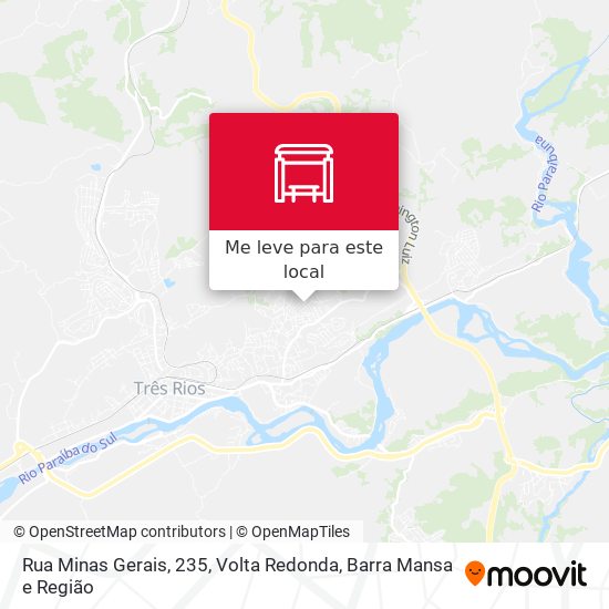 Rua Minas Gerais, 235 mapa