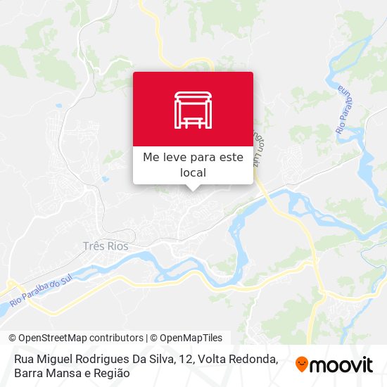 Rua Miguel Rodrigues Da Silva, 12 mapa