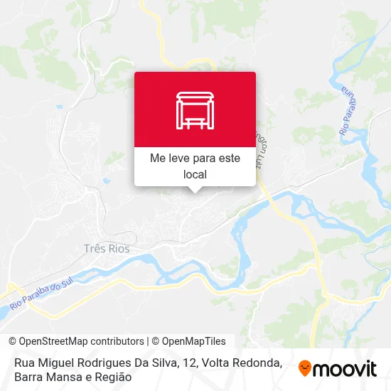 Rua Miguel Rodrigues Da Silva, 12 mapa