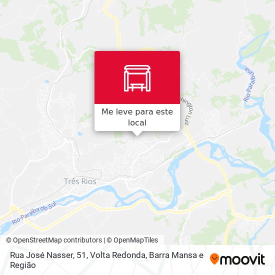 Rua José Nasser, 51 mapa