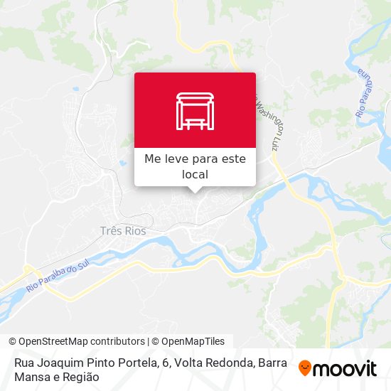 Rua Joaquim Pinto Portela, 6 mapa