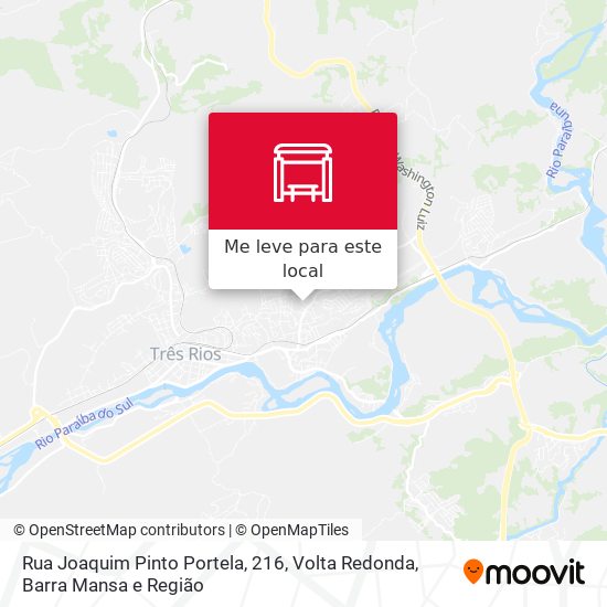 Rua Joaquim Pinto Portela, 216 mapa