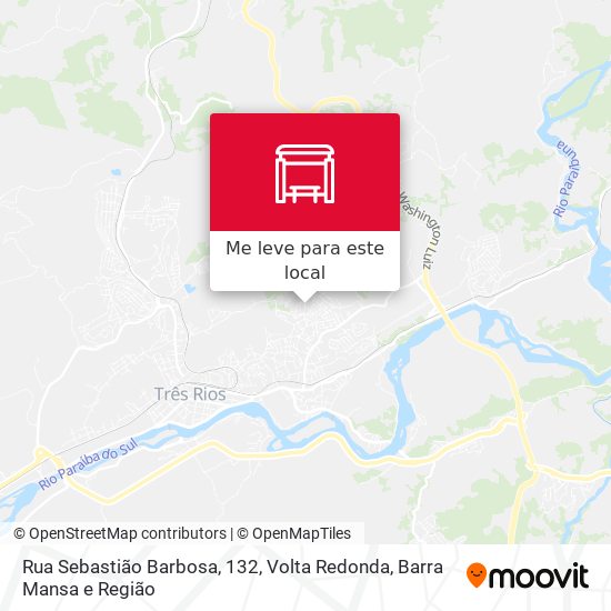 Rua Sebastião Barbosa, 132 mapa